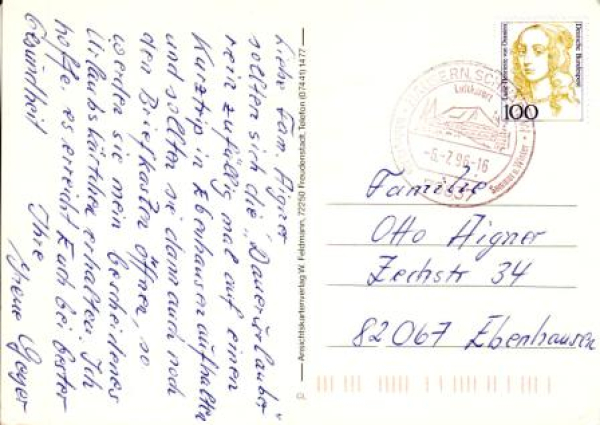 Schwarzwald - D 1996 95 001 ●
